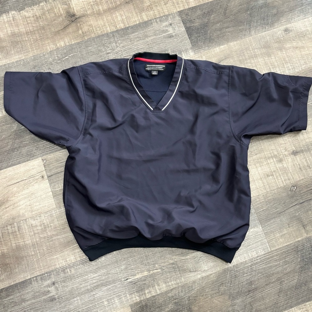 Cutter & Buck WindTec Pullover - Size L - Cointreau Embroidered Sleeve, GUC